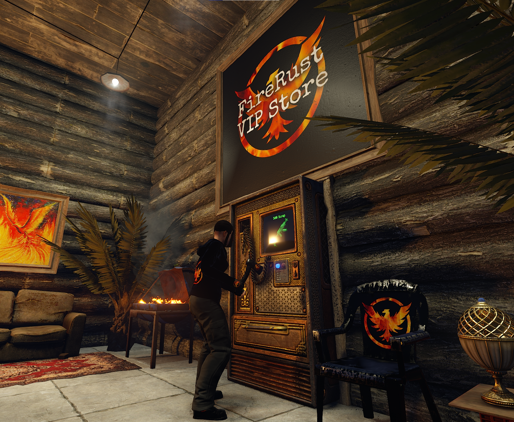 Shop A vending machine in Rust